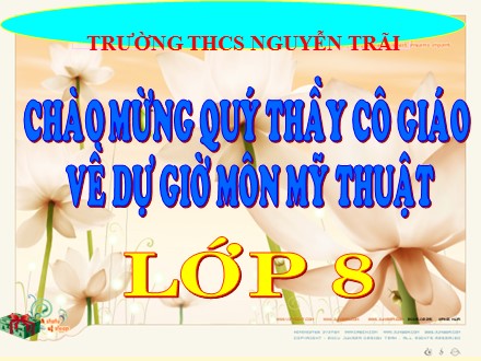 Bài giảng Mĩ thuật Lớp 8 - Bài 18: Vẽ theo mẫu Vẽ chân dung - Trường THCS Nguyễn Trãi
