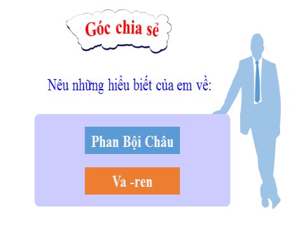 Bài giảng Ngữ văn Lớp 7 - Bài: Những trò lố hay là Va-ren và Phan Bội Châu - Nguyễn Thị Lệ Giang
