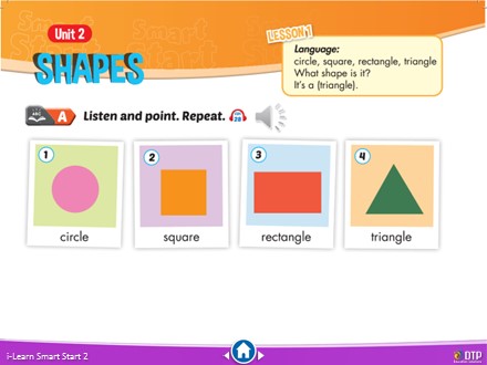 Bài giảng Tiếng Anh Lớp 2 (Smart Start) - Unit 2: Shapes