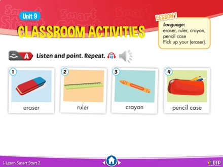 Bài giảng Tiếng Anh Lớp 2 (Smart Start) - Unit 9: Classroom activities