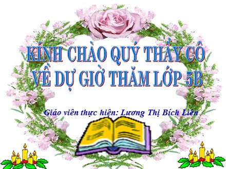 Bài giảng Khoa học Lớp 5 - Bài 55: Sự sinh sản của động vật - Lương Thị Bích Liên