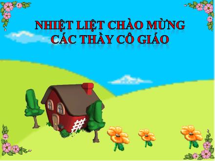 Bài giảng Toán Lớp 2 - 13 trừ đi một số. 13-8 - Trường Tiểu học Cổ Nhuế B