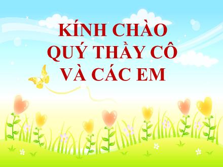 Bài giảng Chính tả Lớp 2 - Tuần 28: Kho báu - Trường Tiểu học Khương Đình