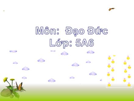 Bài giảng Đạo đức Lớp 5 - Bài 10: Uỷ ban nhân dân xã (Phường) em (Tiết 1) - Trường Tiểu học Khương Đình
