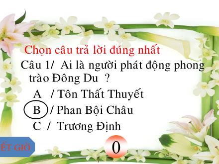 Bài giảng Lịch sử Lớp 5 - Cách mạng Mùa Thu - Trường TH Hạ Đình