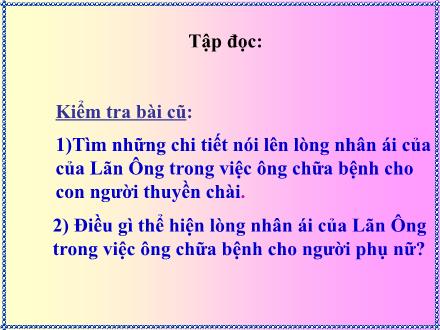 Bài giảng Tập đọc Lớp 5 - Thầy cúng đi bệnh viện - Trường Tiểu học Xuân Đỉnh