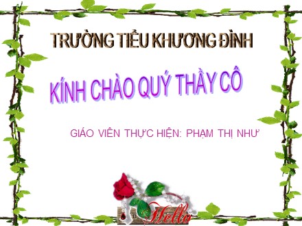 Bài giảng Thể dục Khối 4 - Bài 24: Động tác nhảy. Trò chơi “Mèo đuổi chuột” - Phạm Thị Như