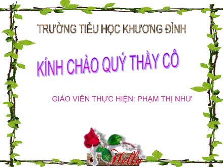 Bài giảng Thể dục Lớp 4 - Bài 24: Động tác nhảy. Trò chơi “Mèo đuổi chuột” - Phạm Thị Như