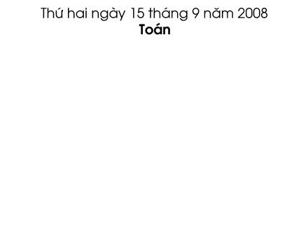 Bài giảng Toán Lớp 1 - Bằng nhau. Dấu = - Trường Tiểu học Khương Đình