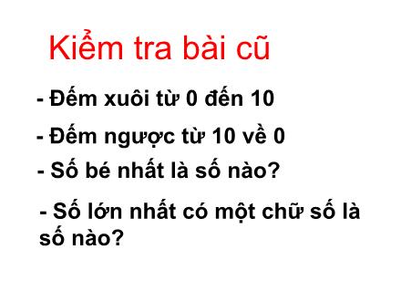 Bài giảng Toán Lớp 1 - Phép cộng trong phạm vi 3 - Trường Tiểu học Khương Đình