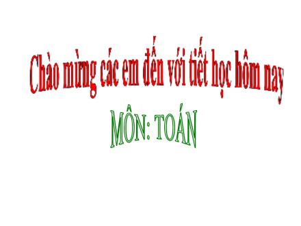 Bài giảng Toán Lớp 2 - Tìm số bị trừ - Trường Tiểu học Khương Đình