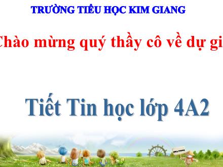 Bài giảng Toán Lớp 4 - Bài 4: Vẽ hình e-líp, hình tròn - Nguyễn Hoàng Vân