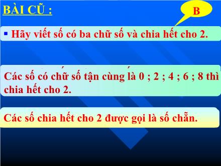 Bài giảng Toán Lớp 4 - Dấu hiệu chia hết cho 5 - Trường Tiểu học Kim Giang