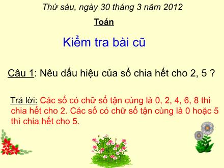 Bài giảng Toán Lớp 4 - Tiết 155: Ôn tập về các phép tính với số tự nhiên - Trường Tiểu học Kim Giang