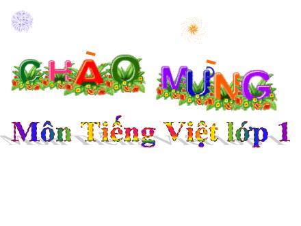 Bài giảng Tiếng Việt Lớp 1 - Tuần 4, Bài 18: g, gh - Nguyễn Thị Minh Huệ