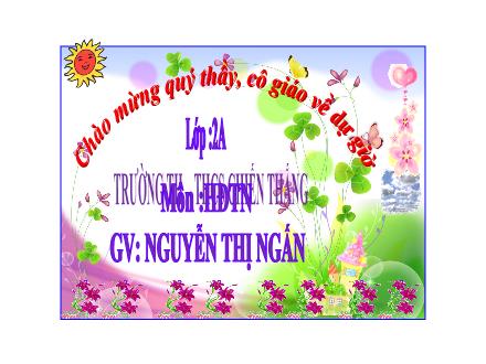 Bài giảng Hoạt động trải nghiệm 2 - Bài: Kết nối Vòng tay yêu thương - Năm học 2022-2023 - Phan Thị Bùi Tiên