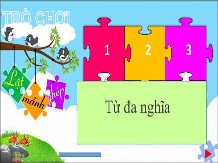 Mẫu Slide trò chơi PowerPoint - Trò chơi Lật mảnh ghép