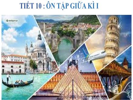 Bài giảng Lịch sử 8 - Ôn tập giữa kì I