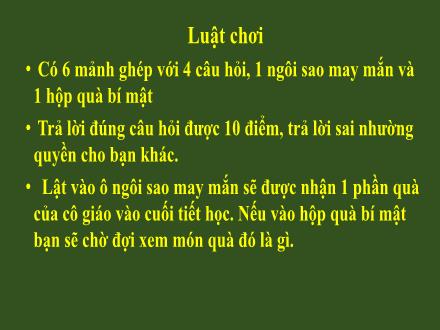 Bài giảng Ngữ văn Lớp 6 - Bài: Gấu con chân vòng kiềng