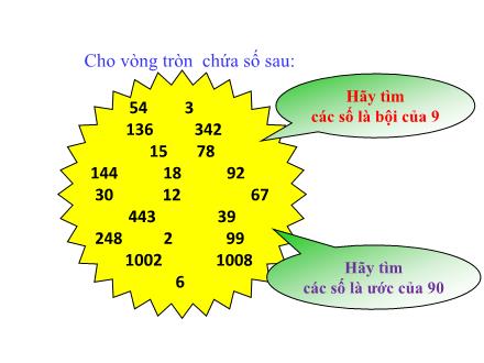 Bài giảng Toán 6 Sách Cánh diều - Bài 7: Quan hệ chia hết. Tính chất chia hết (Tiếp)