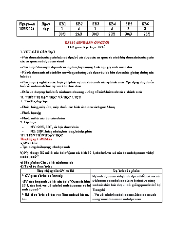 Bài giảng Khoa học tự nhiên 8 - Bài 37: Sinh sản ở người - Năm học 2023-2024