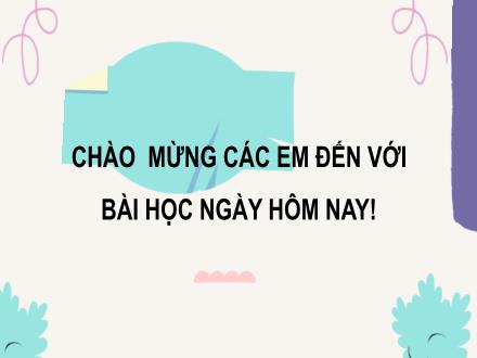 Bài giảng Toán 2 - Bài 62: Số bị chia. Số chia. Thương