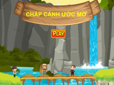 Mẫu Slide trò chơi PowerPoint - Chắp cánh ước mơ