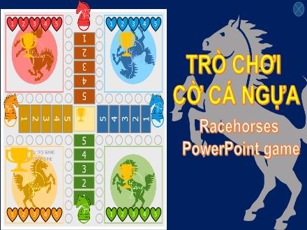 Mẫu Slide trò chơi PowerPoint - Cờ cá ngựa